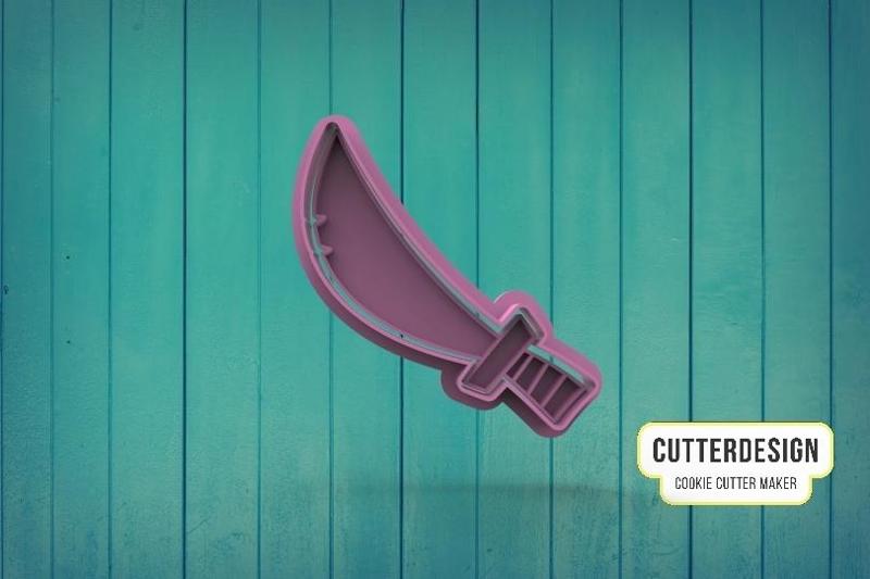 Pirate Sword Pirate Sword Cookie Cutter