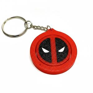 Deadpool Rotating Fidget Keychain