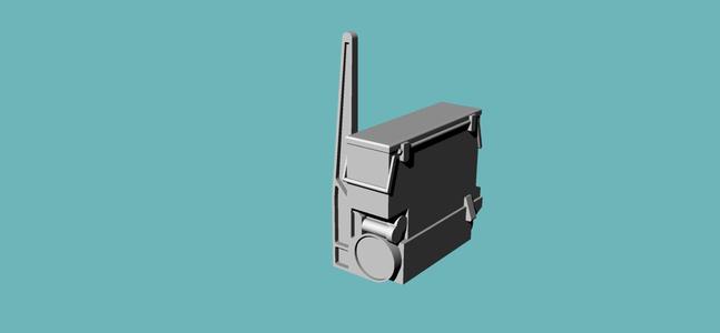 OH-6 Cayuse M27 Ammo box