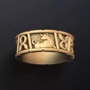 Horoscope Taurus Ring v2