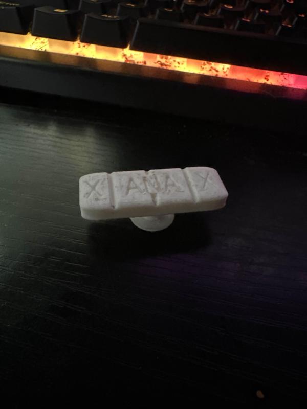 Xanax Croc Charm