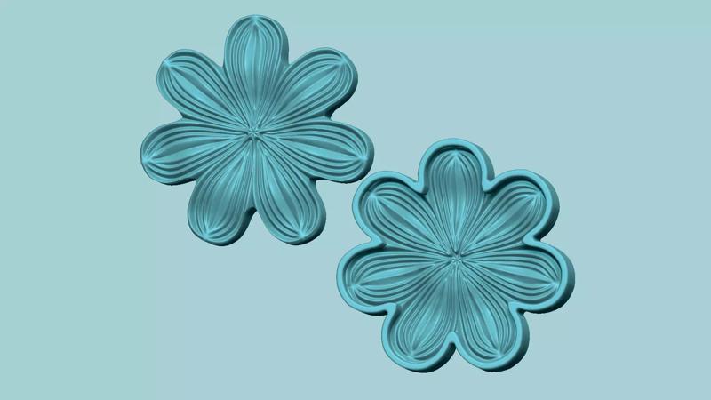 Flamingo Poppy Flower- Molding Arrangement EVA Foam Craft