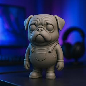 Minion Pug (Pug) STL