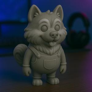 Minion Alaskan Malamute STL