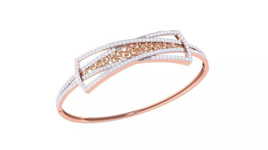 Women Light wt Diamond Bracelet 3dm renders