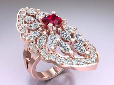 Diamond Ring - Womens Rings - N161104