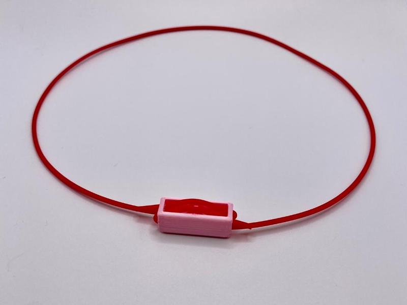 TPU Connector use the filament a chain as Model 1