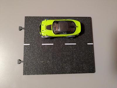 road for model cars, straight  (hot wheels)