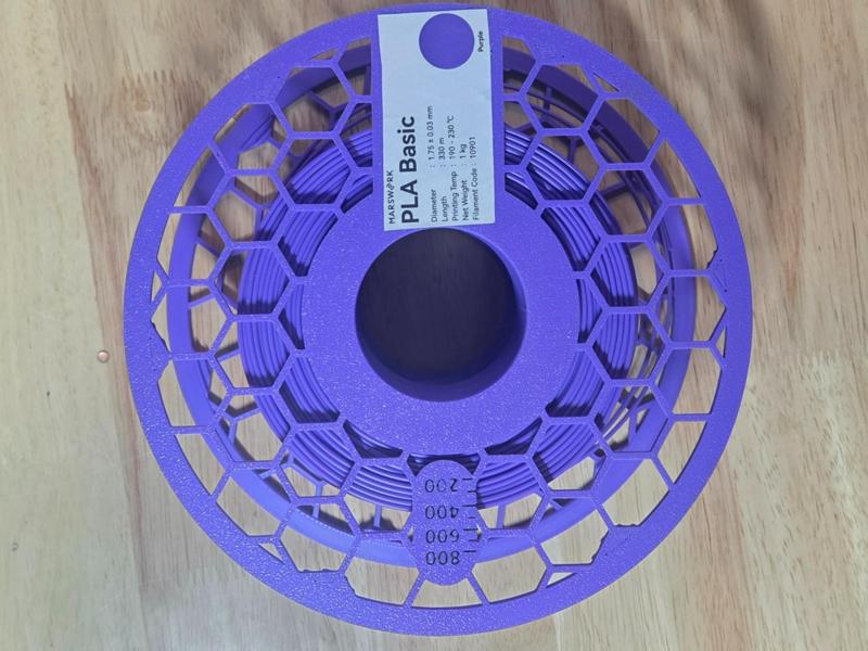 Bambu Reusable Spool Bigger Label No Support PETG