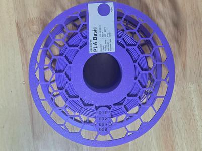 Bambu Reusable Spool Bigger Label No Support PETG