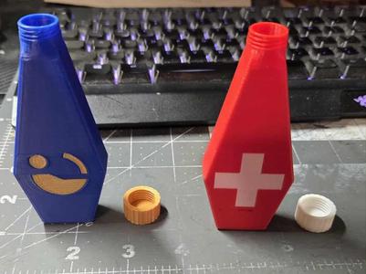 Potion Bottle v3 - health potion (screw-on cap)