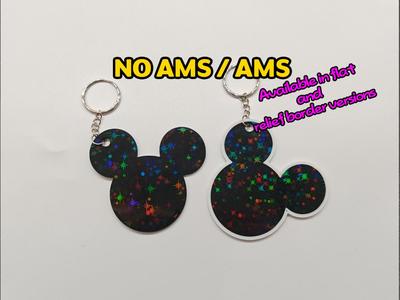 Disney Mickey Mouse Keychain (NO AMS/AMS)