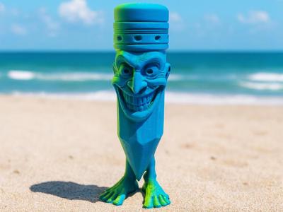 The Crazy Pencil Man – Pure Creative Chaos 