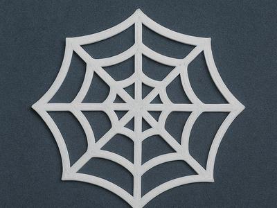 Halloween Spiderweb Coaster