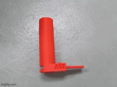 15 x 3 mm dispenser that uses Ruber bands