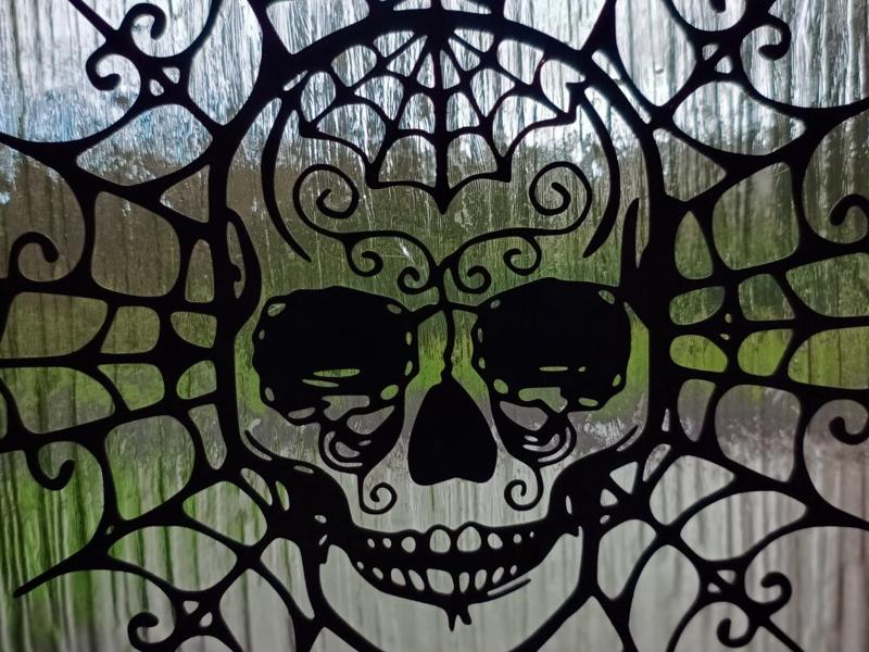 Decorative skull Halloween