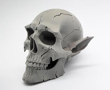 Cracked Elven Skull