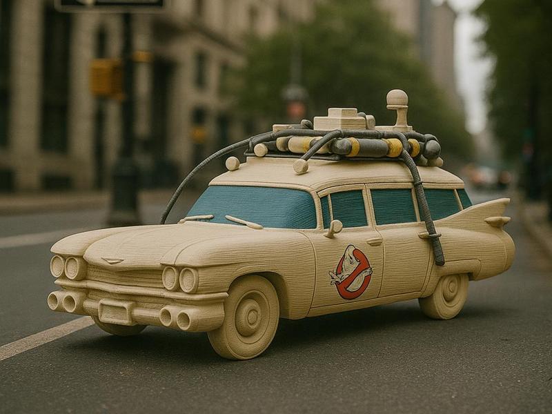 Ecto-1 Ghostbusters (Cadillac Miller-Meteor 1959)