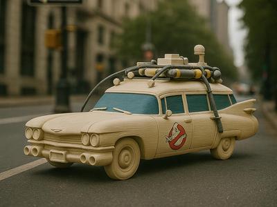 Ecto-1 Ghostbusters (Cadillac Miller-Meteor 1959)