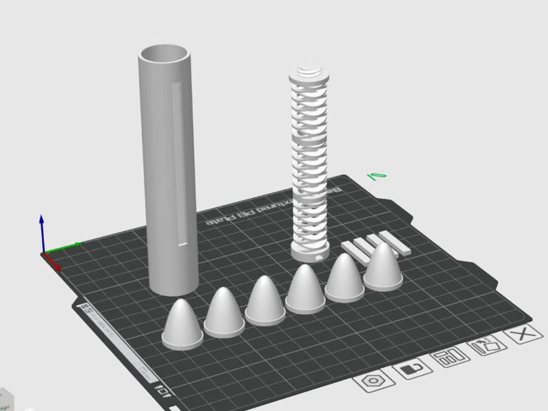 Functional Toy Cannon Prop