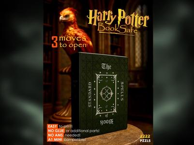 Book Safe | 3 Step Puzzlebox (Hogwarts Edt.)