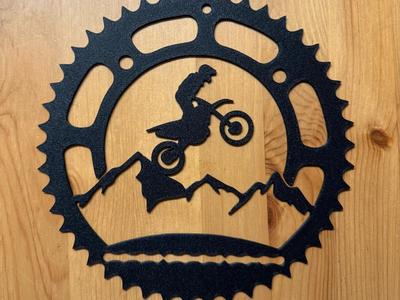 Dirt Bike Wall Art 