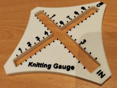 Knitting Gauge