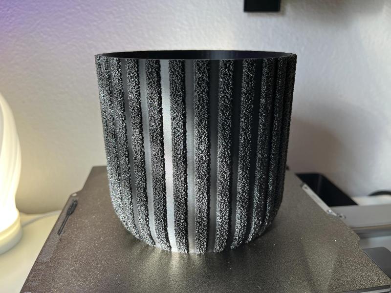 Textured Ribbed Planter