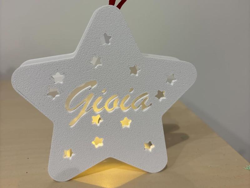 Christmas Star with Name