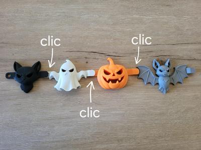 Halloween Garland – Easy Print & Snap (no support)
