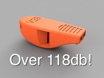 V29 High-Performance Whistle (over 118 dB)