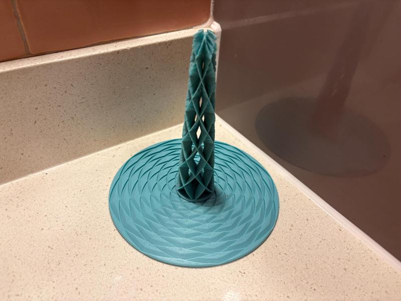 Spiral Paper Towel Holder