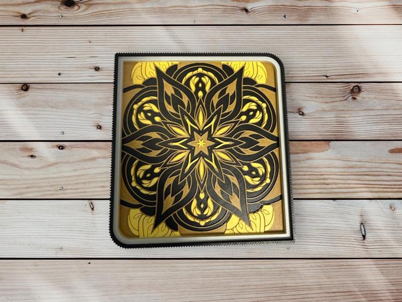 Mandala Styled Tray