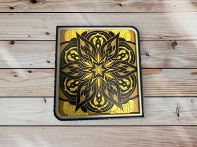 Mandala Styled Tray