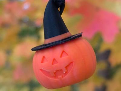 Pumpkin in a Witch Hat