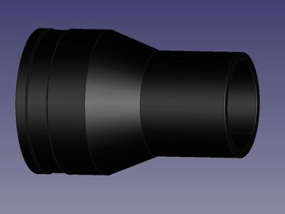 Vacuum Nozzle Adapter 35mm to 50.5mm Cyclone