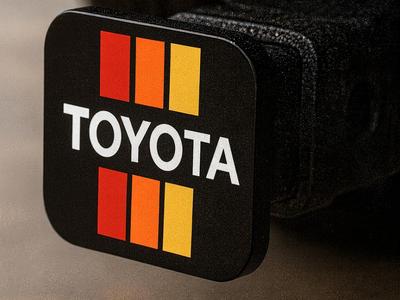 4th Gen Toyota Tacoma - Toyota Retro Hitch Cover