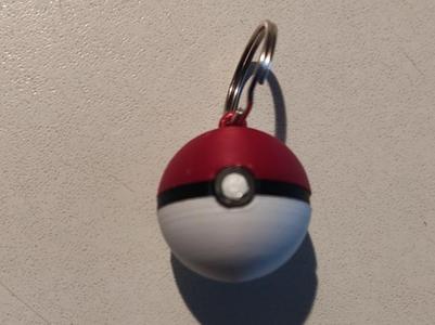 Pokeball Keychain