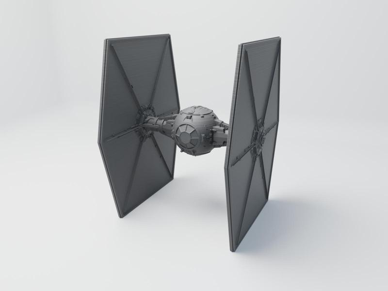 High-Detail Imperial TIE Fighter