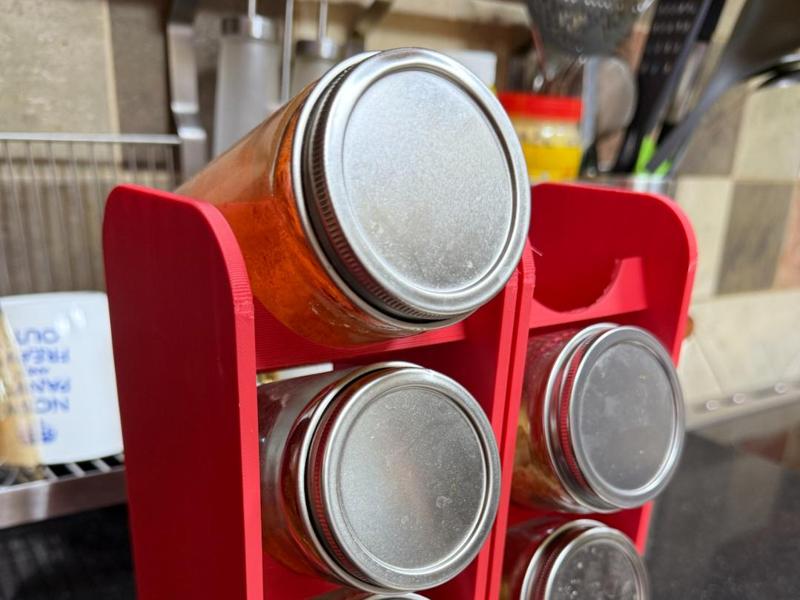 Spice Bottle Rack - IKEA CITRONHAJ and 80mm bottle