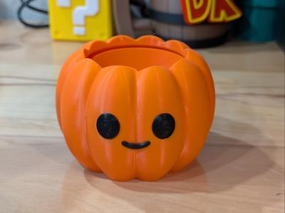 Cute Pumpkin Bin / Planter
