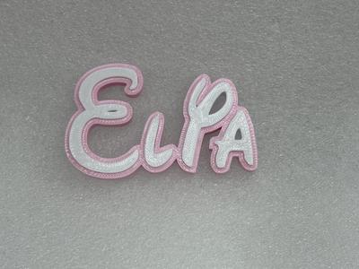 Disney Theme 3D Name Decor Sign Elya
