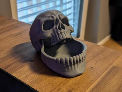 Halloween Skull Candy Bowl | Open Jaw Dish