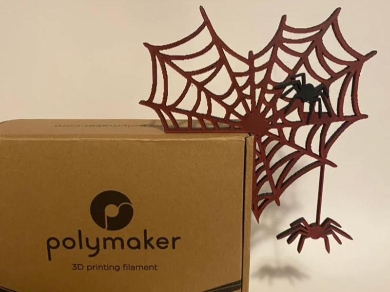 Spider web corner door trim decoration