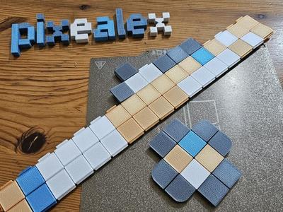 pixeAlex make art with these new 3D pixels
