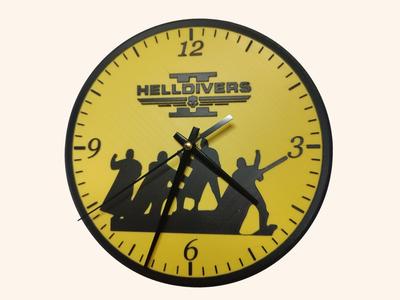 Helldivers 2 Wall Clock