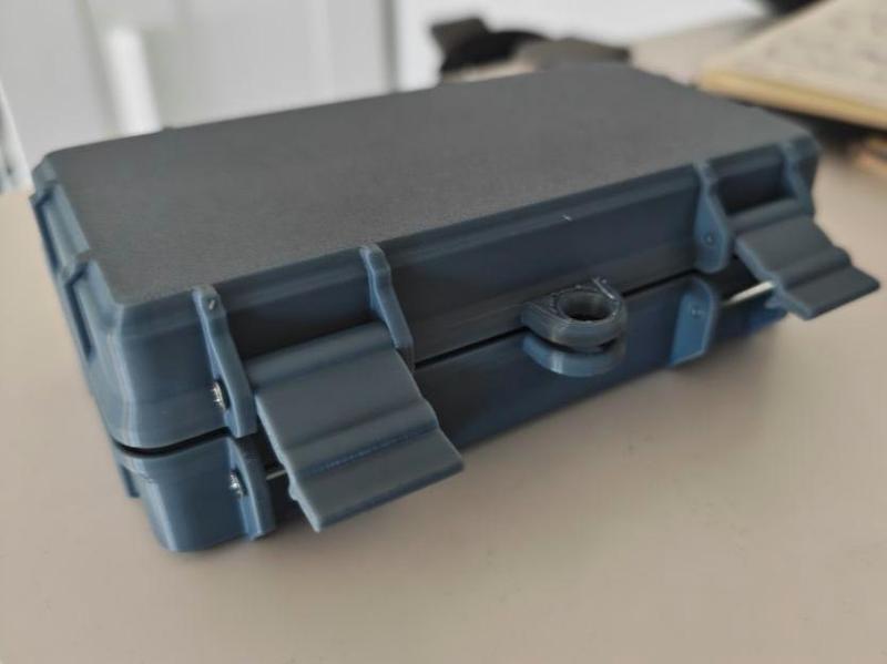 357 Magnum Rugged Ammo box with eyelet for lock