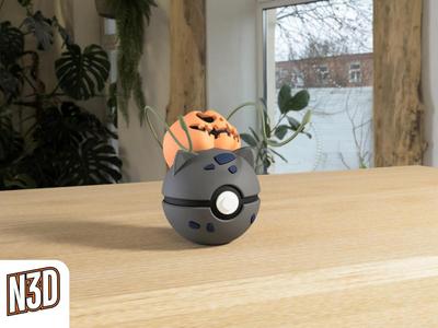 #0001 - Bulbasaur - Halloween Ball - VERSION 2