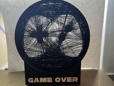 Controller String Art with base