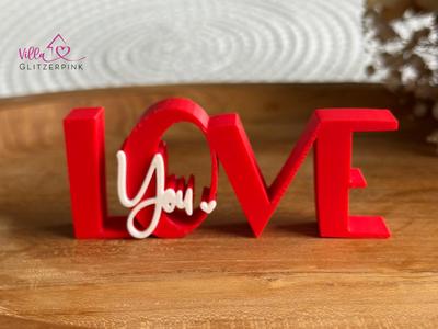 Love You Lettering